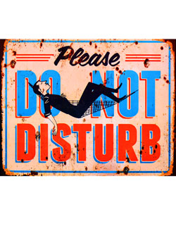 Do not Disturb - Bitte nicht Stören !
