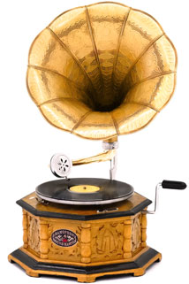 Achteck Grammophon Achteck Grammophon