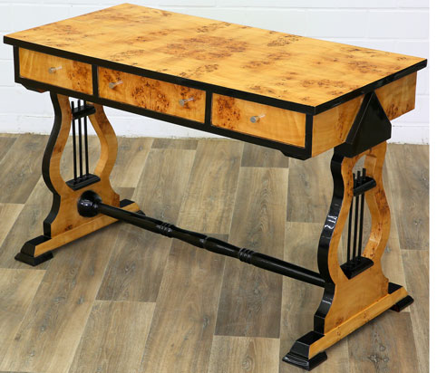 Biedermeier Lyra-Damenschreibtisch Biedermeier Lyra-Damenschreibtisch