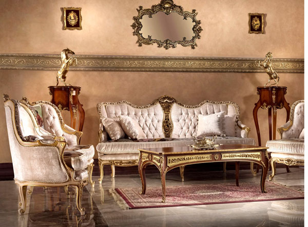 Louis XV-Stil Salonsitzgruppe